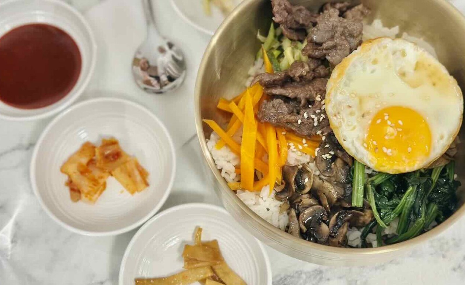 Bibimbap maison servi chez Ma.Ma.Co à Marseille