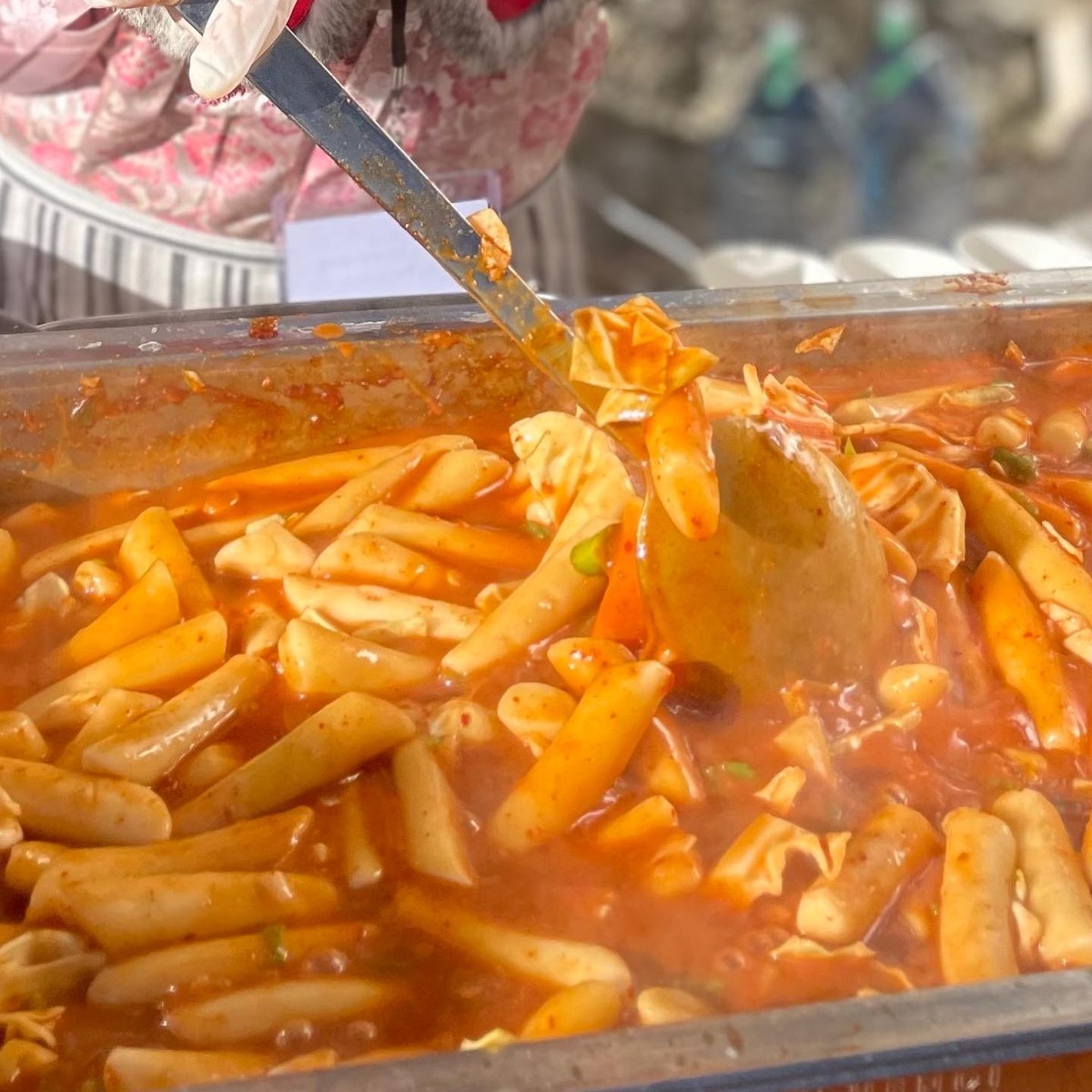 Post Instagram Ma.Ma.Co autour du tteokbokki